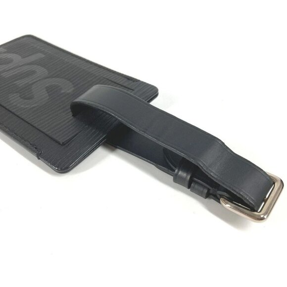 LOUIS VUITTON M67726 Epi Supreme collab Bag Charm Key Holder Name tag - Picture 2 of 8